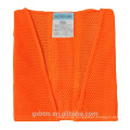 Warnschutz Warnweste ANSI 107 Orange Breathable Mesh Hi Vis Workwear Jacke mit Taschen und Reißverschluss